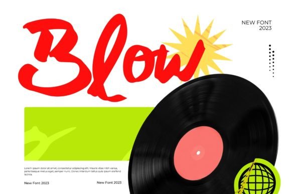 Blow: A Bold Font That Speaks Volumes for Your Brand