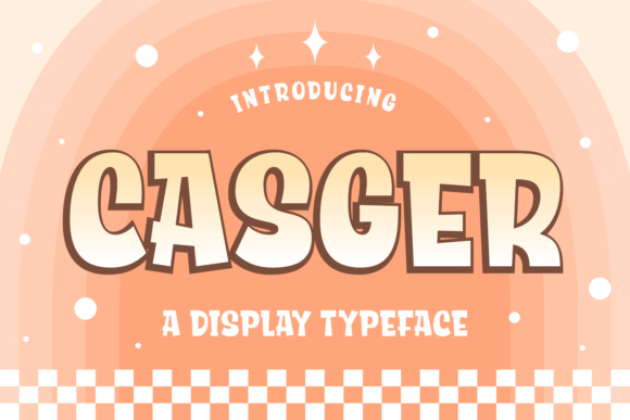 Casger: A Cheerful Display Font That Elevates Real Small Business Branding
