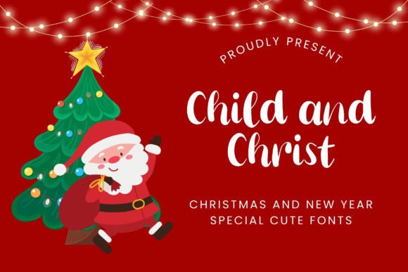 Child and Christ: A Display Font That Adds Warmth to Real Business Branding