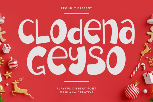 Clodena Geyso: A Playful Font for Branding That Stands Out