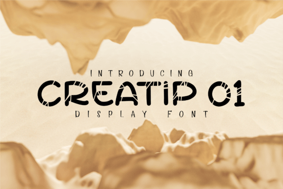 Creatip 01: A Display Font for Editorial Impact