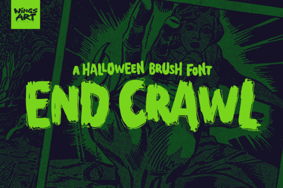 End Crawl: A Bold Font for Digital Branding