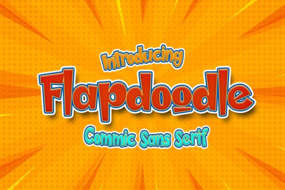 Flapdoodle: A Playful Organic Display Font for Scroll-Stopping Campaigns