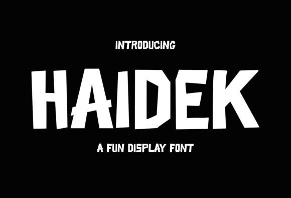 Haidek: The Font That Elevates Your Brand
