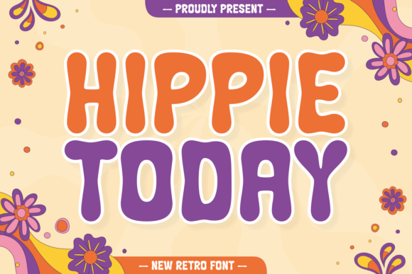 Hippie Today: A Display Font with Gentle Editorial Charm