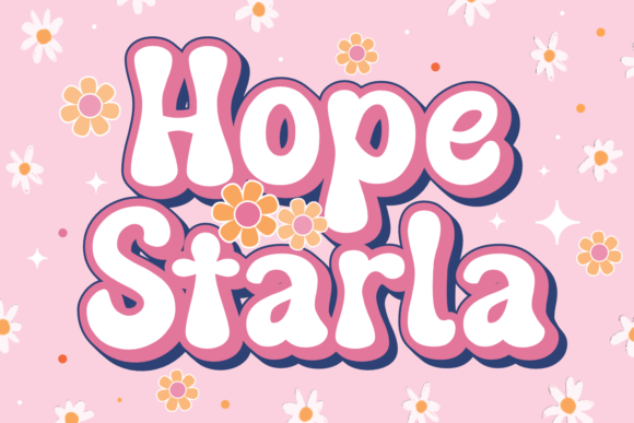 Hope Starla: A Retro Display Font That Actually Works