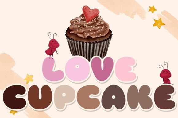 Love Cupcake: A Sweet, Professional Display Font for Small Brands