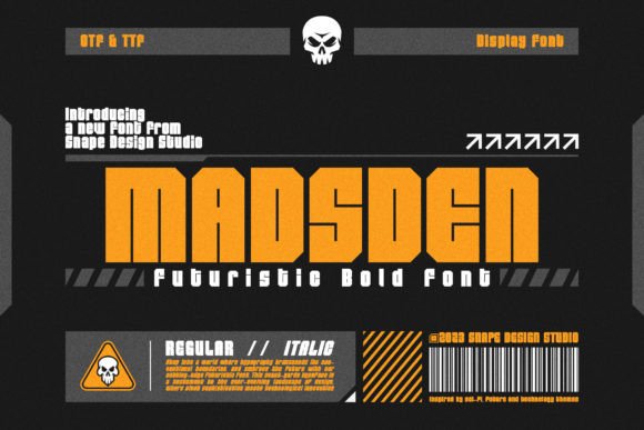 Madsden: A Modern Typeface for Editorial Excellence