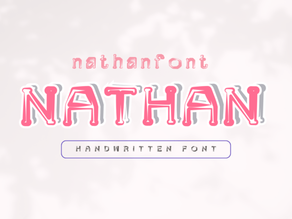 Nathan: A Display Font for Web Design and Branding
