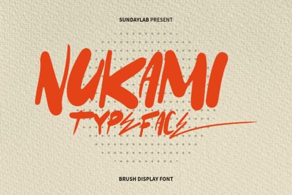 Nukami: A Versatile Display Font for Editorial Design
