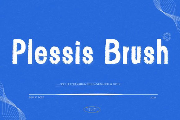 Plessis Brush: A Typeface That Elevates Branding with Artistic Elegance