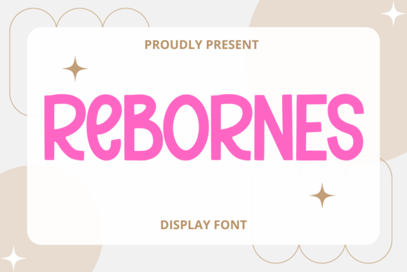 Rebornes: A Bold, Minimalist Display Font That Earns Its Place