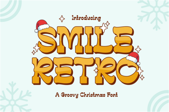 Smile Retro: A Font That Brings Holiday Cheer to Your Creations