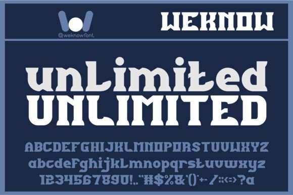 Unlimited: A Versatile Display Font for Bold Branding